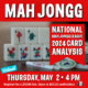 National Mah Jongg League 2024 Card Analysis