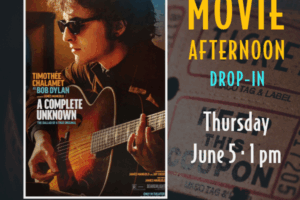 Monthly Afternoon Movies