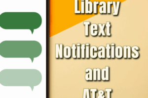 decorative text with message on mobile phone