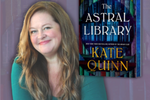 author with book cover