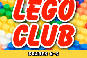 lego block with decorative text