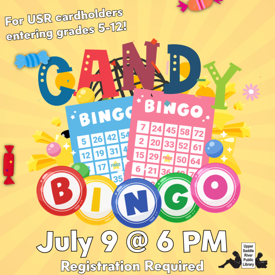 bingo cards with markers and candy